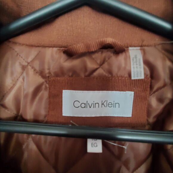 Calvin Klein Corduroy Bomber Jacket Size XL - Picture 10 of 14